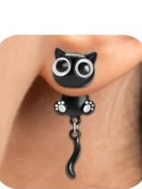 Cute Cat Paw Stud Earrings